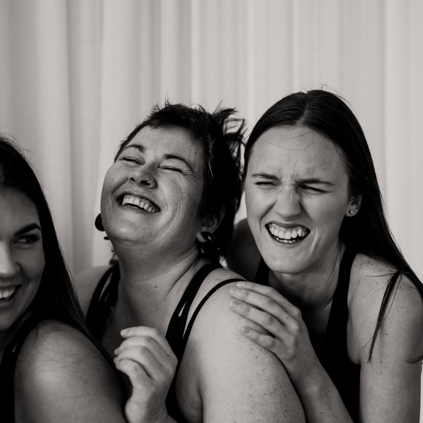 Laughing women