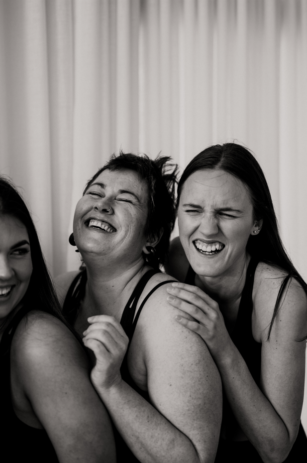 Laughing women